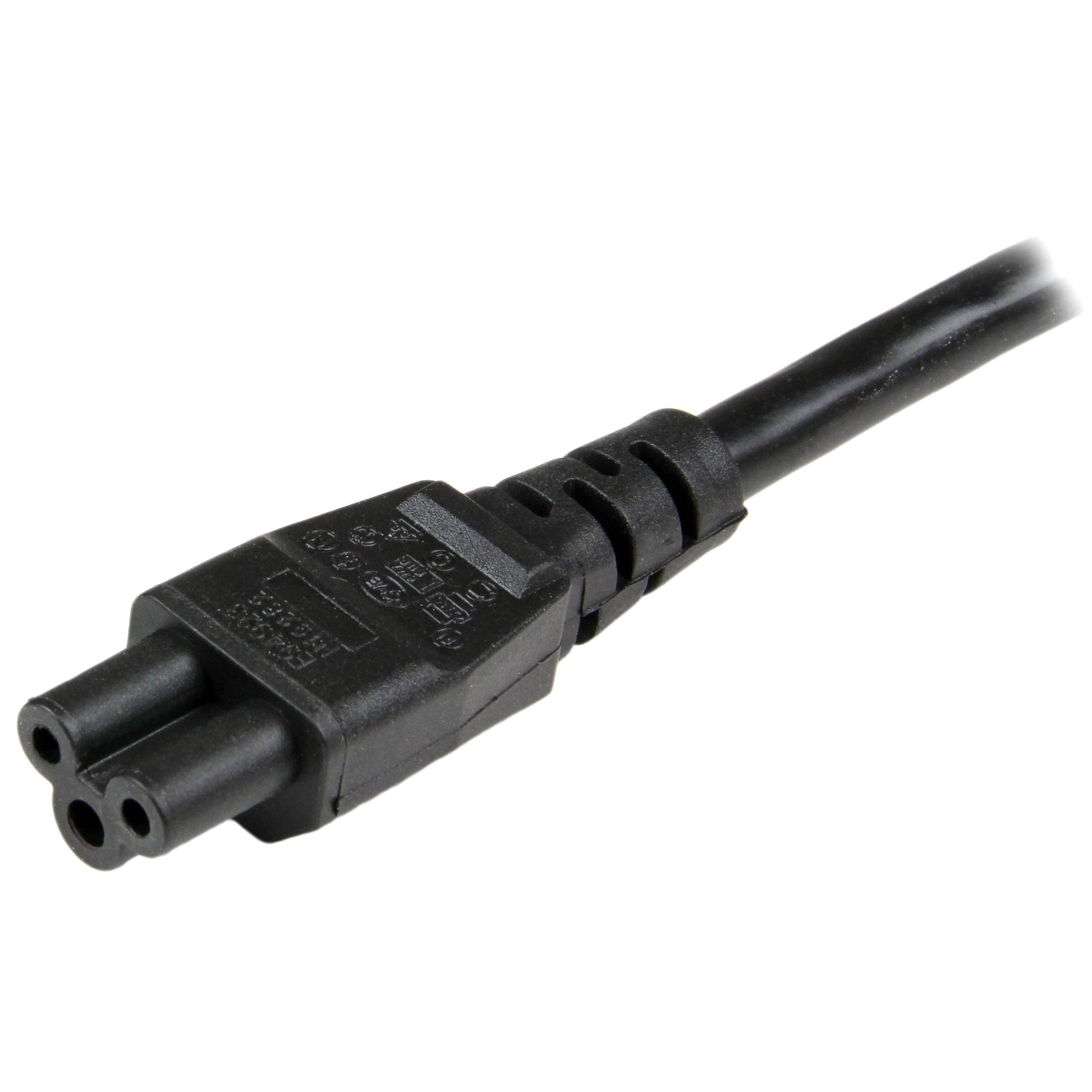 StarTech.com Netzkabel, CEE7 auf IEC C5, 1 m