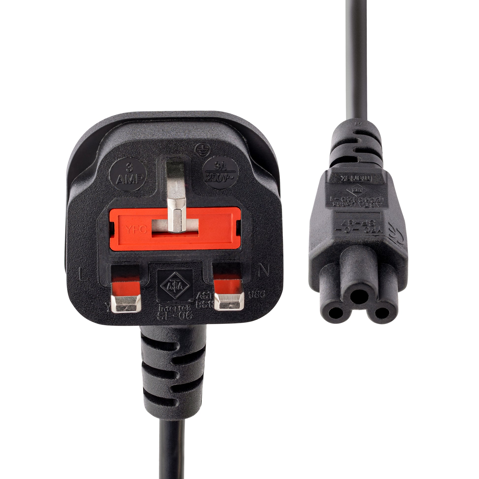 StarTech.com Netzkabel, BS-1363 auf IEC C5, 1 m