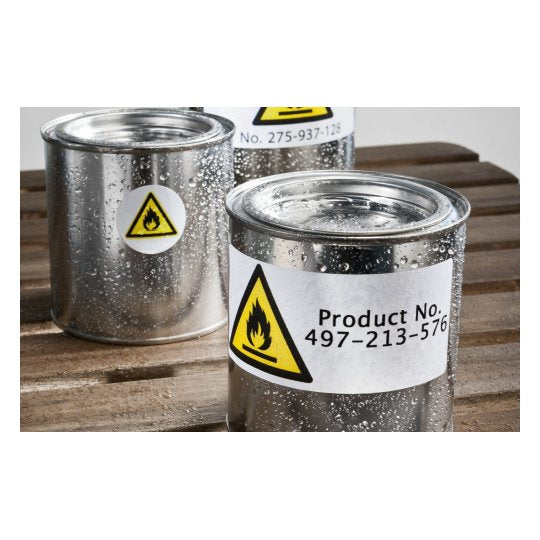 Avery Drucketiketten, 99 mm × 68 mm, weiss, Folie, extra stark, 160 Etiketten (20 Blätter)