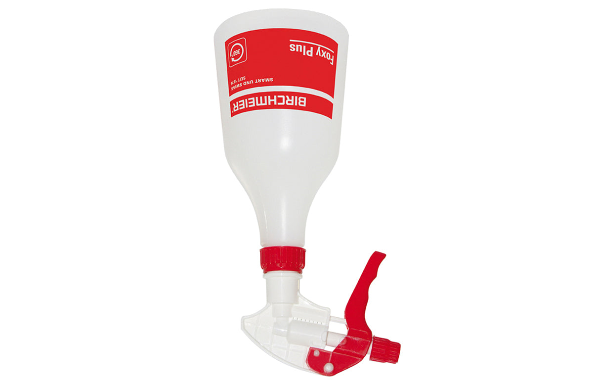 Birchmeier Drucksprüher Foxy Plus – 0,5 l – Kunststoff – Transparent/Rot/Weiss
