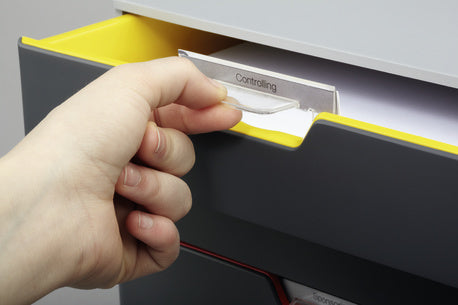 Durable Schubladenelement Varicolor – für A4, C4 und Letter-Size-Formate – 280 × 356 × 292 mm