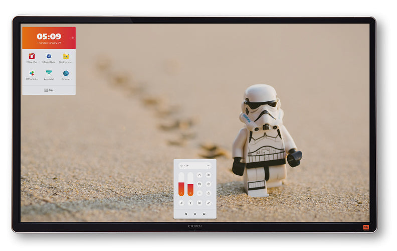 CTOUCH Riva – 74,6" Touch, 3840 × 2160 (4K), LAN