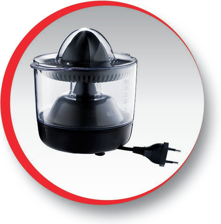 Moulinex Entsafter PC1208 – 0,45 l, 25 W, Kunststoff – Schwarz/Transparent