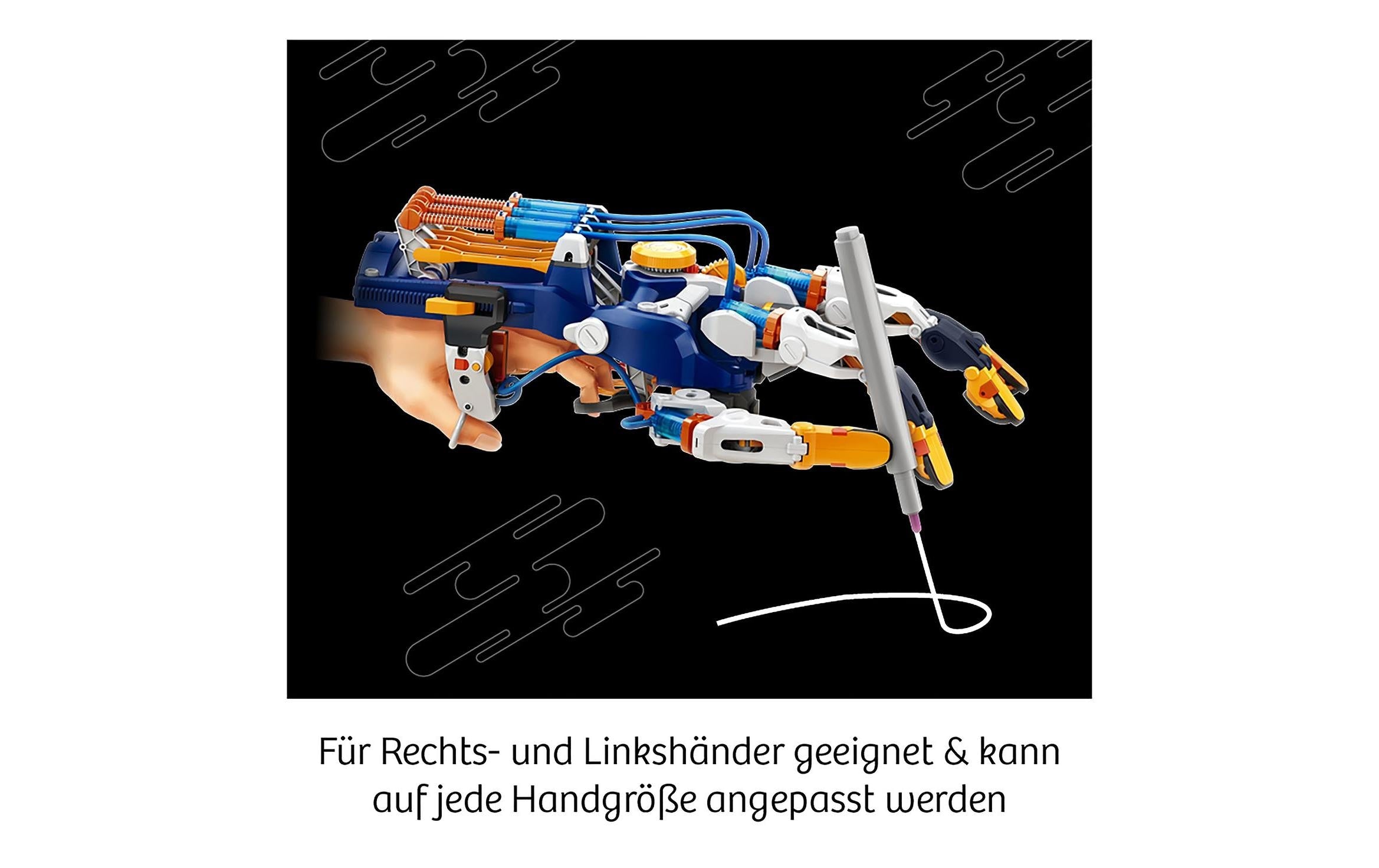 Kosmos Experimentier-Bausatz – Cyborg-Hand Multi, Robotik, ab 10 Jahren, Mehrsprachig