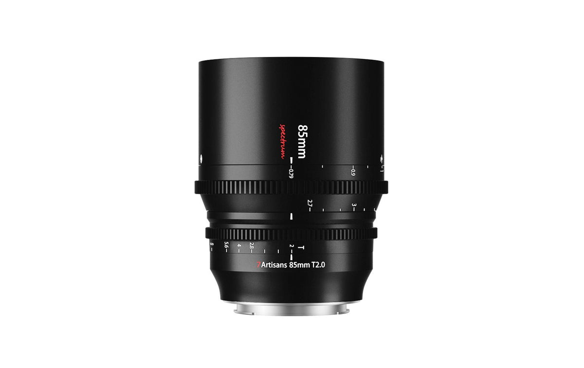 7Artisans 85mm T2.0 Objektiv – manuell, Vollformat – für Sony E-Mount – 82 mm Filter