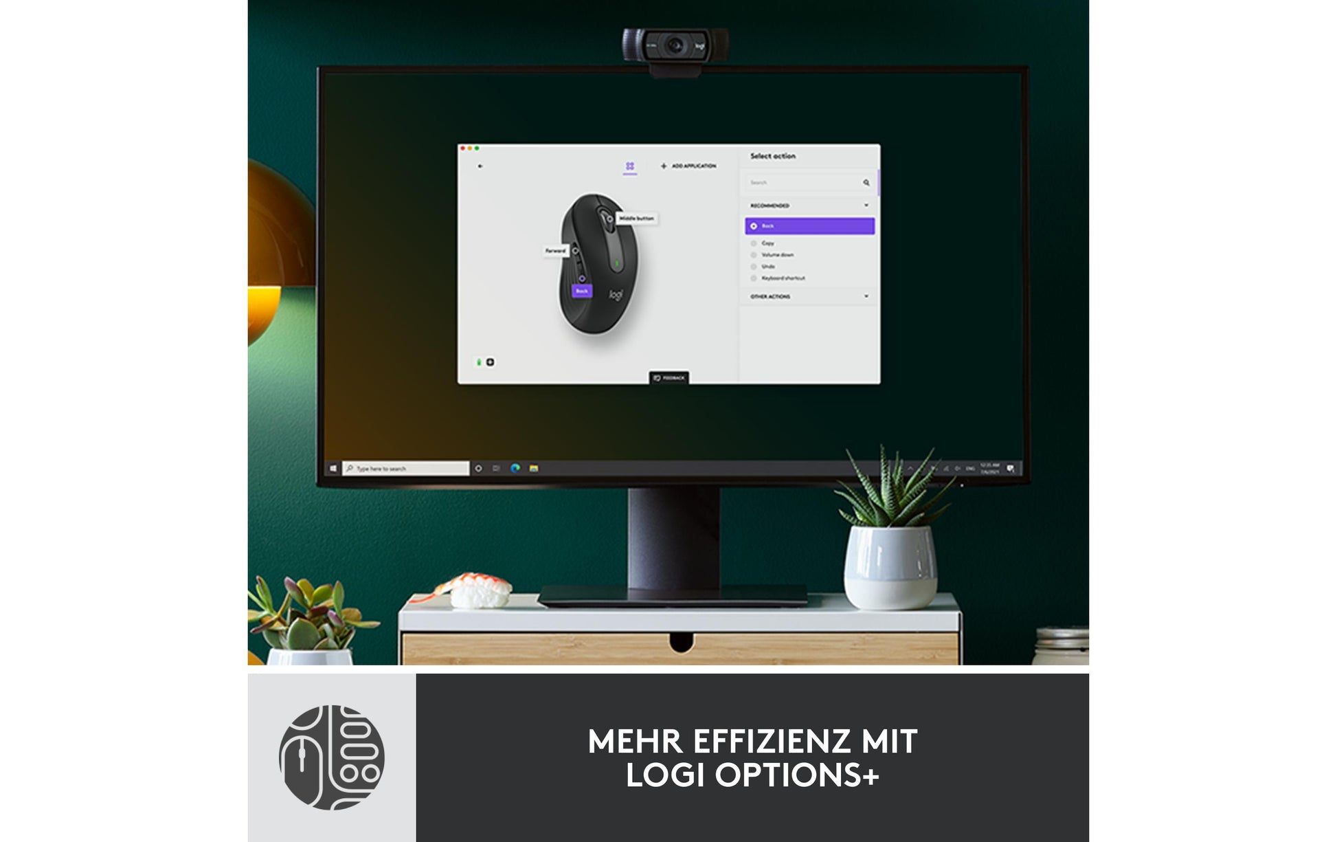 Logitech MK650 für Business – Tastatur, CH-Layout (DE-CH), Grau
