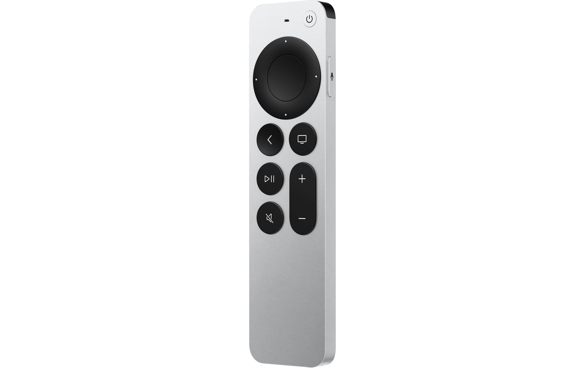 Apple TV-Fernbedienung Siri Remote – für Apple TV, Bluetooth/IR, USB-C, schwarz/silber