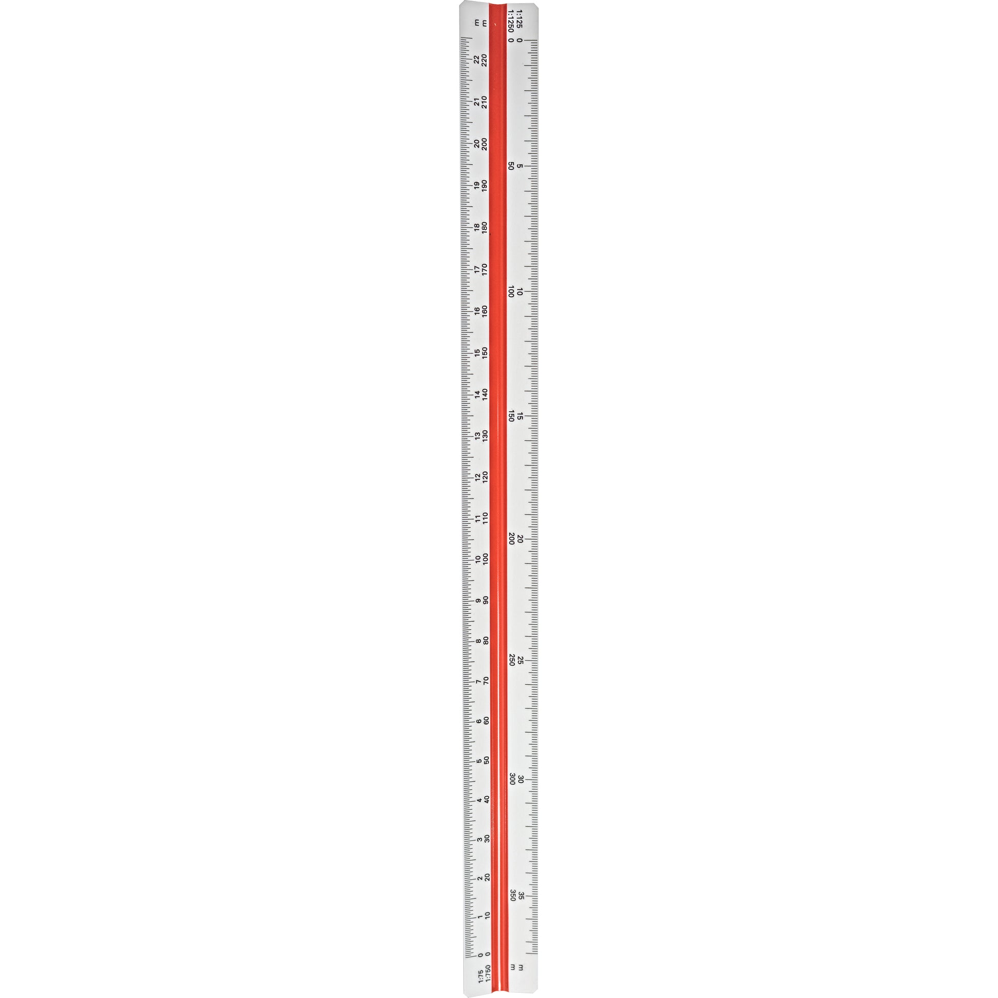 Rotring Wandtafel-Lineal 30 cm – Kunststoff, weiss