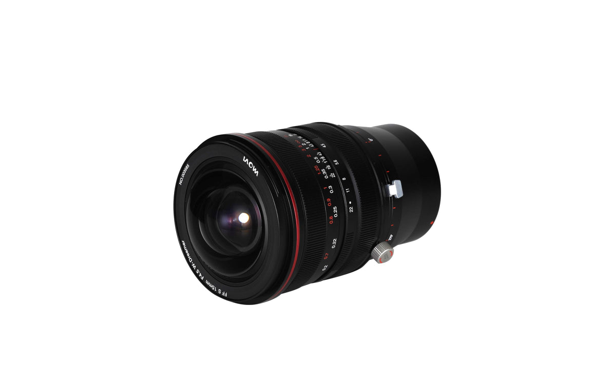 Laowa 15 mm f/4,5R Zero-D Shift Objektiv – E-Mount – für Sony