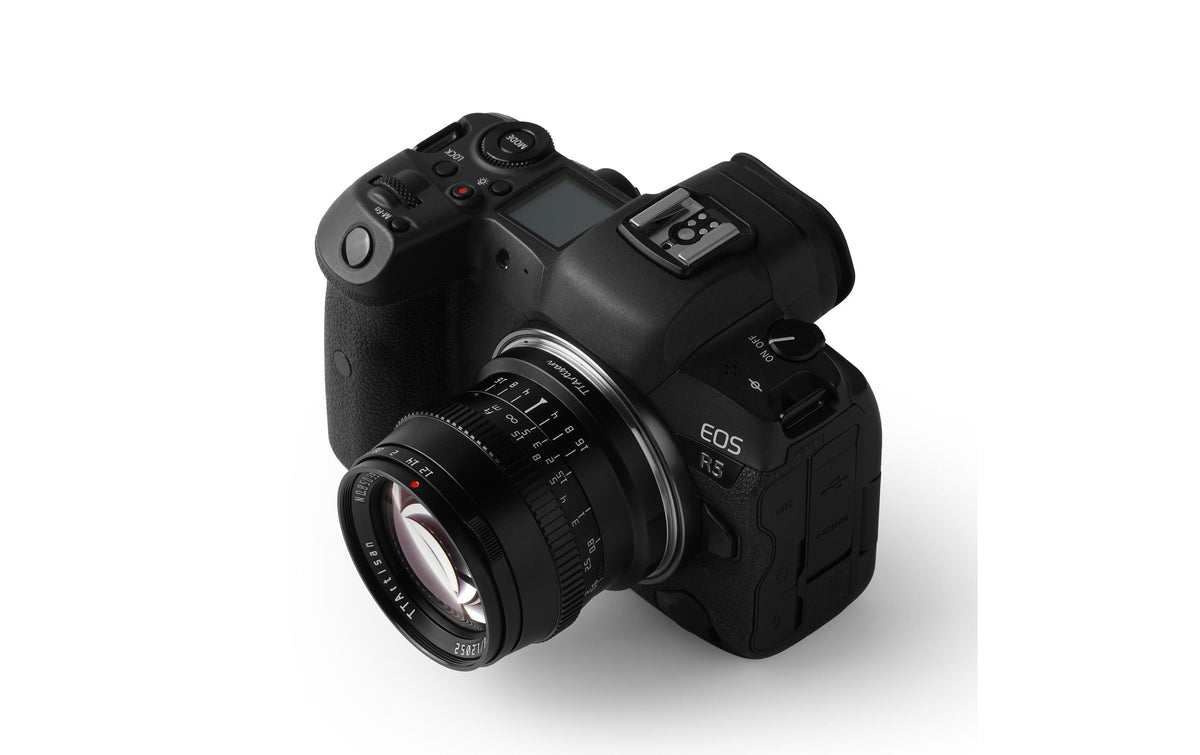 TTArtisan C5012-B-RF Objektiv – 50 mm f/1.2, APS-C, manuell – für Canon RF