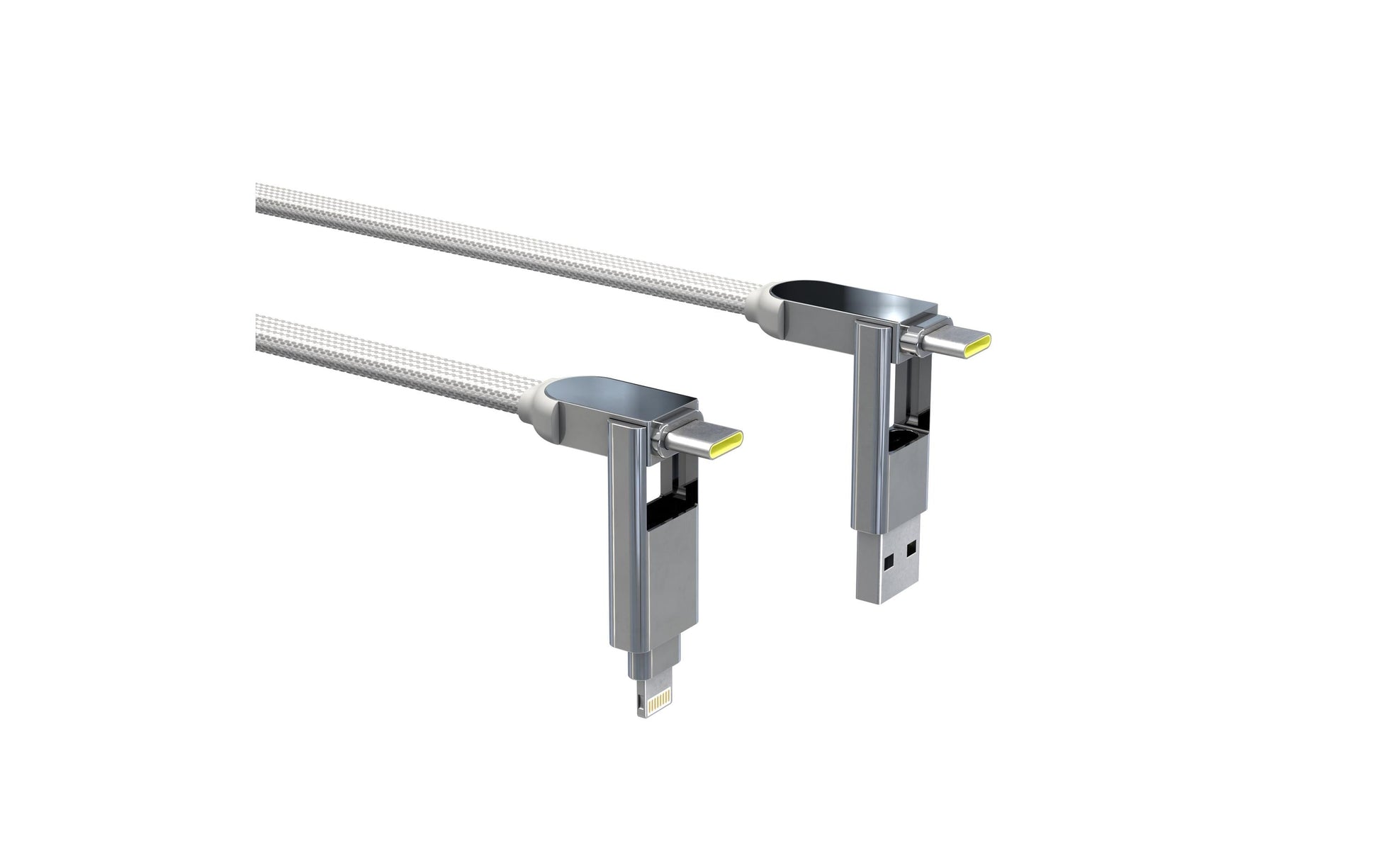 Rolling Square RollingSquare – USB-Kabel, USB-A zu USB-C, 3 m, USB 2.0, Lade-/Datenkabel, für iPad, iPhone, iPod und andere