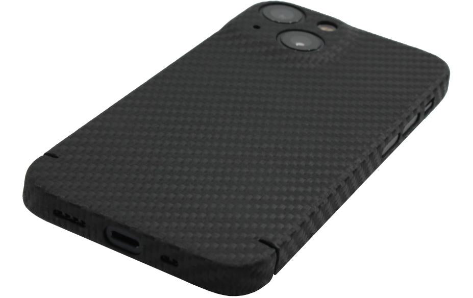 nevox Backcover – für Apple iPhone 14 Plus, MagSafe, Aramid+Carbon+Vectran, Schwarz