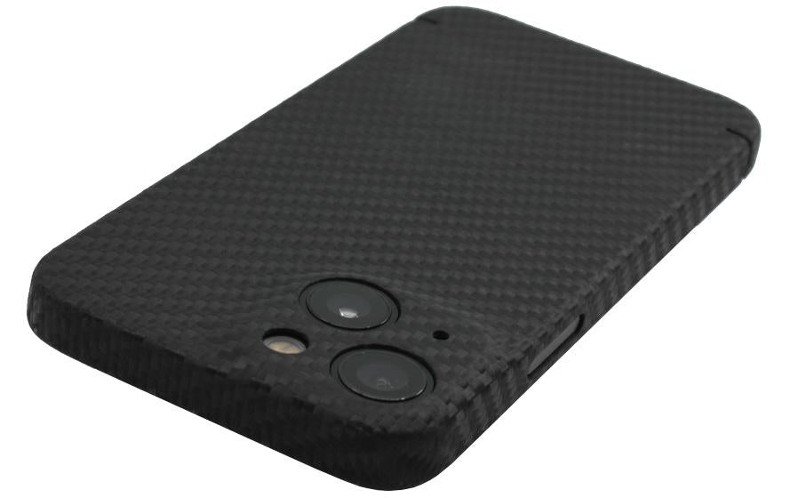 nevox Backcover – für Apple iPhone 14 Plus, MagSafe, Aramid+Carbon+Vectran, Schwarz