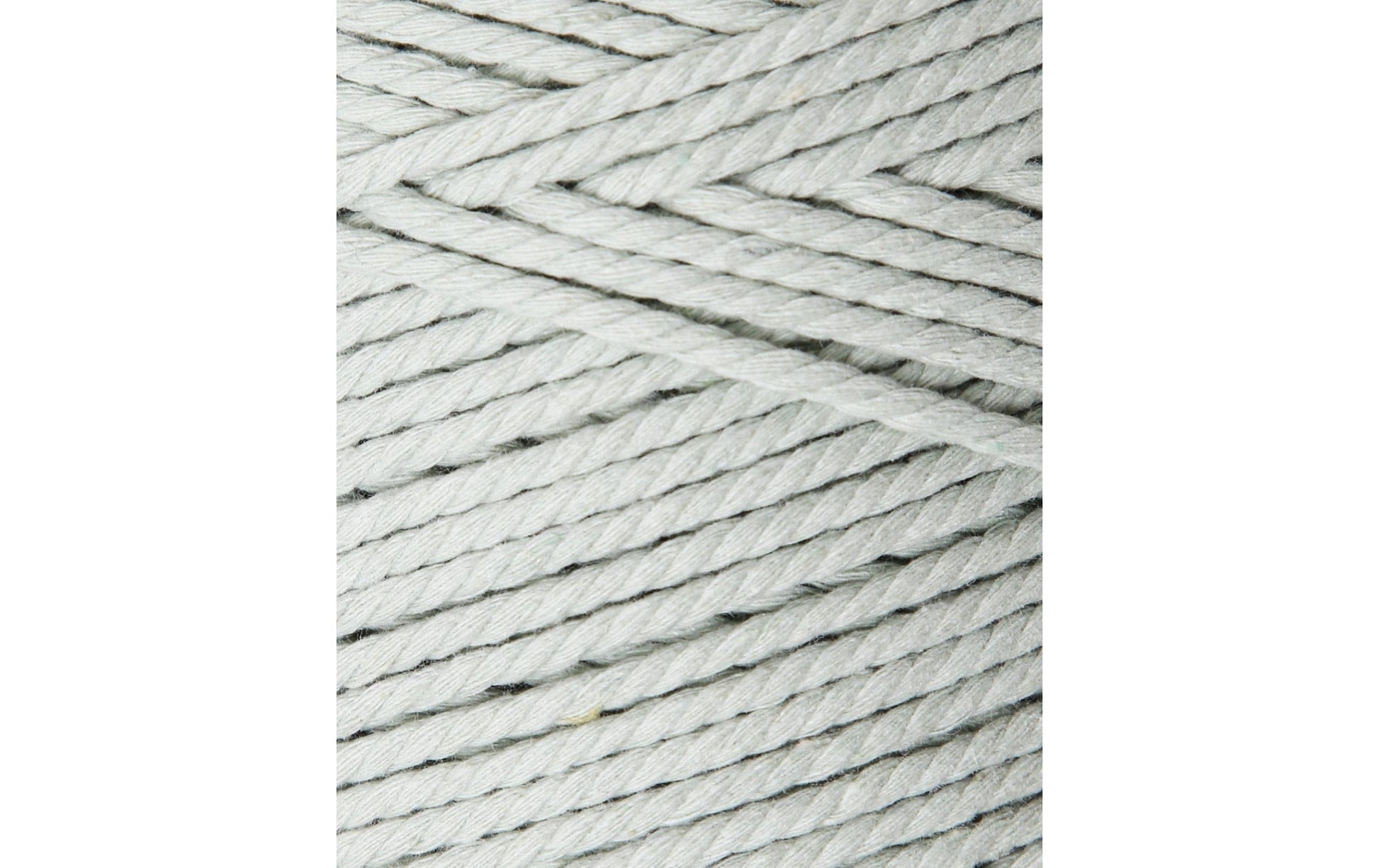 lalana Makramee-Kordel Graugrün – Ø 2 mm, 500 g, 160 m, 80% Baumwolle/20% Polyester