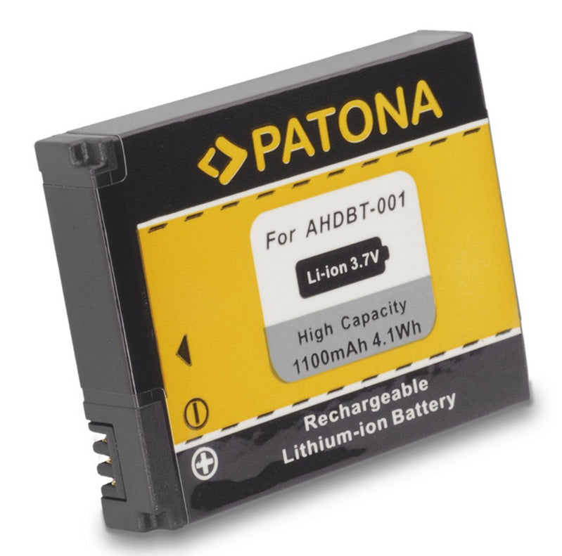 PATONA AHDBT-001 Akku – 1100 mAh, Li-Ion – für GoPro Hero 2