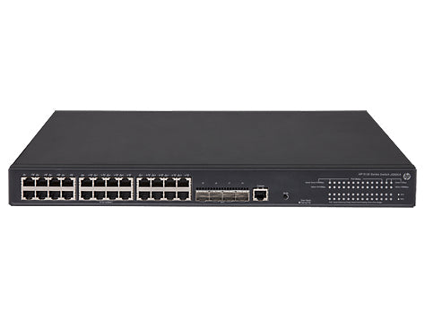 HPE 5130-24G-PoE+ JG936A – Managed Switch – 24×GbE, 4×SFP+, L3, PoE+ 370 W, 1U