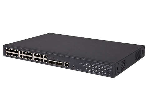 HPE 5130-24G-PoE+ JG936A – Managed Switch – 24×GbE, 4×SFP+, L3, PoE+ 370 W, 1U