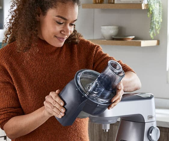 Kenwood Würfelschneider-Aufsatz KAX400PL – 18,5 × 21,2 × 26,7 cm, für Chef Sense, Chef Sense XL