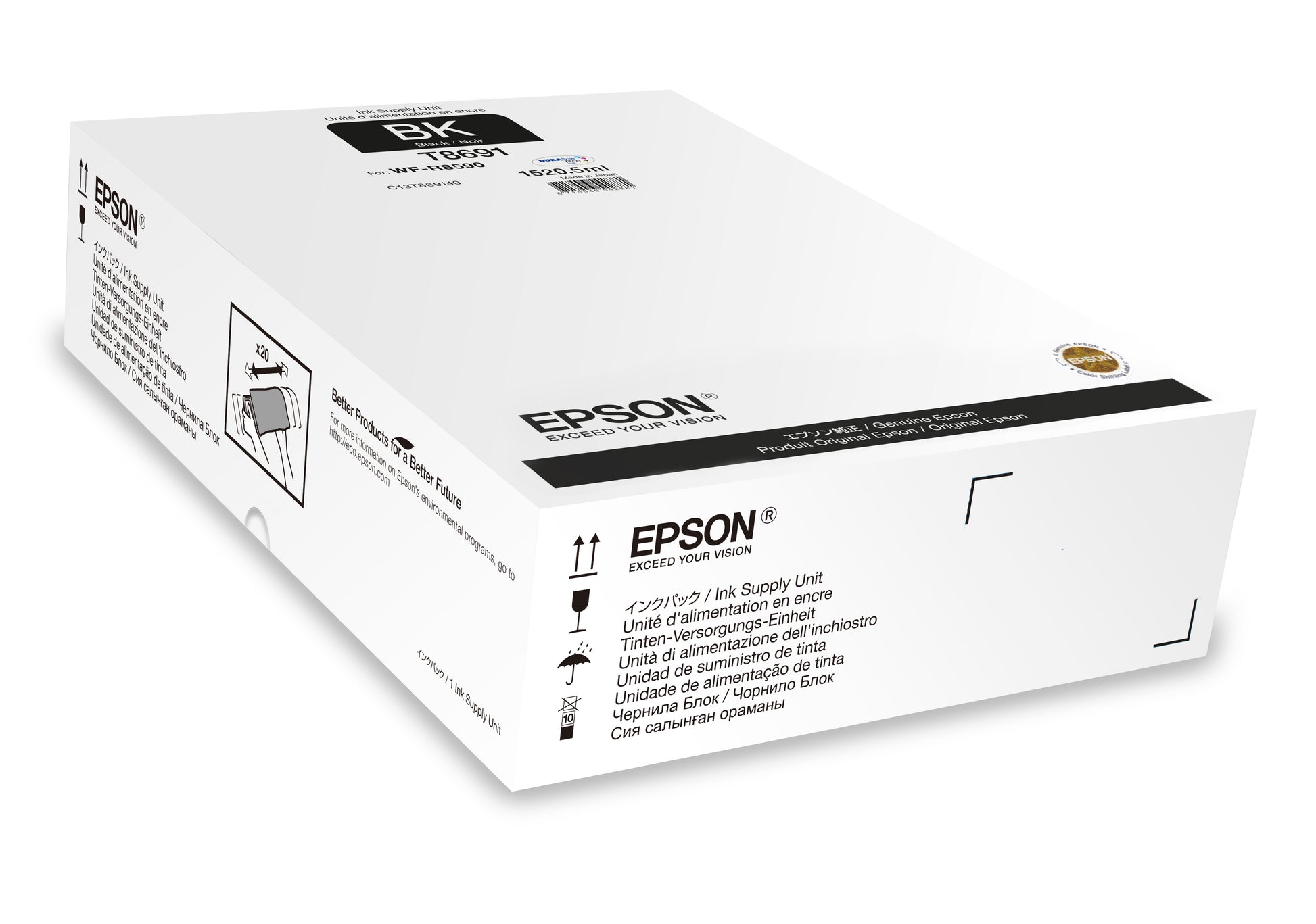 Epson Tintenpatrone WF-R8590, Schwarz, XXL – für WorkForce Pro WF-R8590