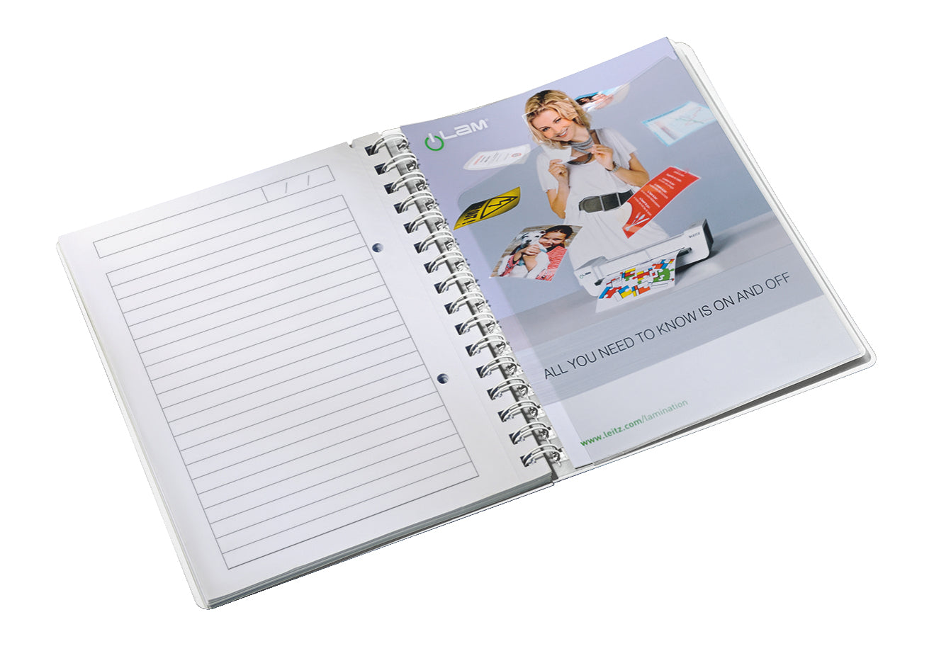 Leitz Notizbuch WOW, A5, 80 Seiten – violett