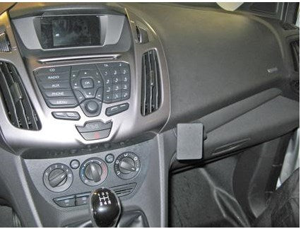 Brodit Auto-Halterung, gewinkelt, passiv – für Ford Tourneo/Transit Connect 2014–2015 – Schwarz