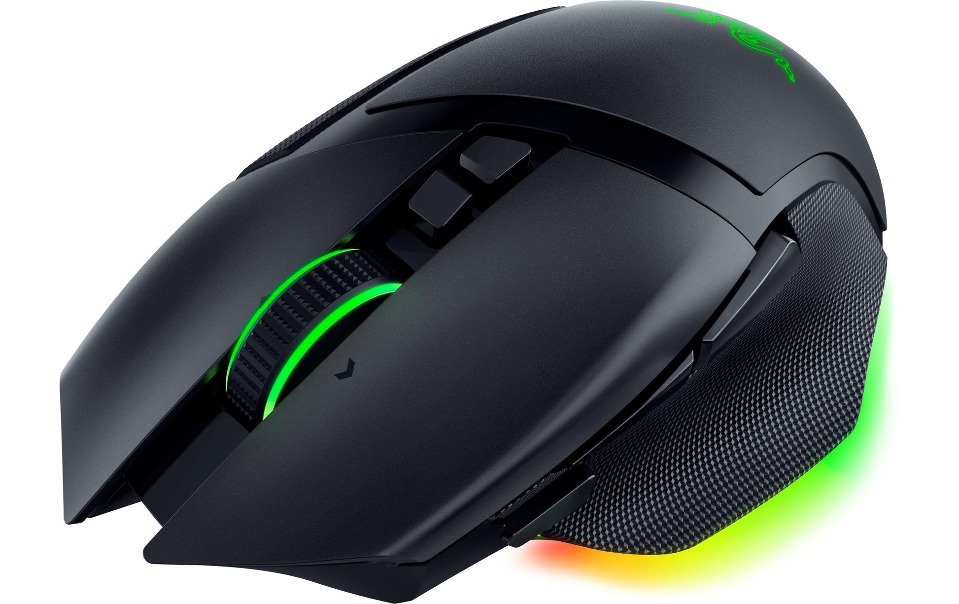 Razer Basilisk V3 Pro – Gaming-Maus – Kabellos (Bluetooth/2,4 GHz), 30000 DPI, Rechts, Schwarz