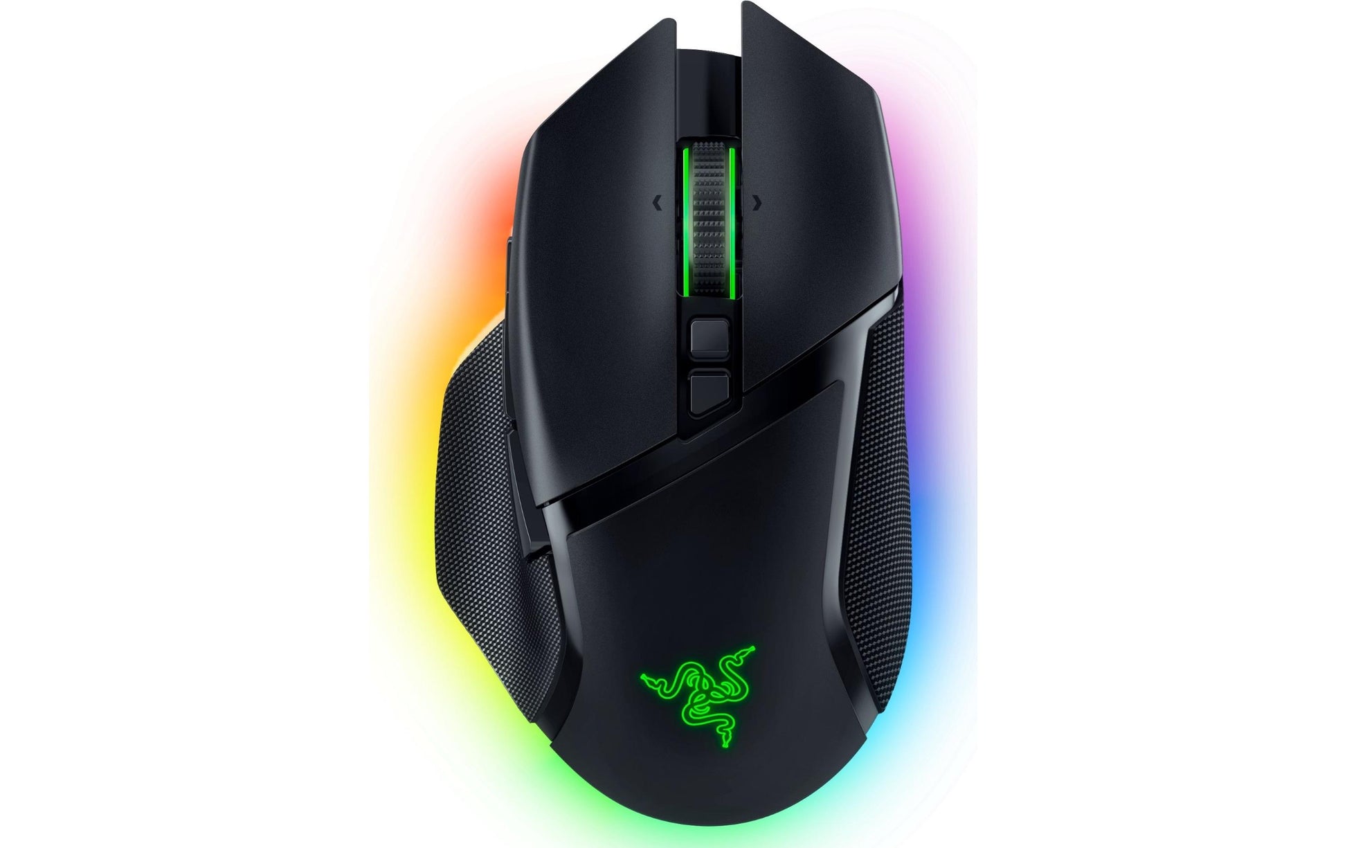 Razer Basilisk V3 Pro – Gaming-Maus – Kabellos (Bluetooth/2,4 GHz), 30000 DPI, Rechts, Schwarz