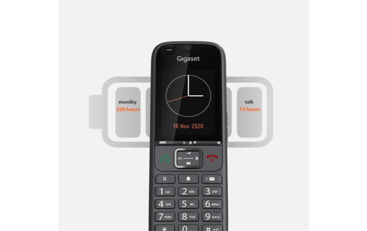 Gigaset S700H Pro – DECT-Telefon, Freisprecheinrichtung, 2,4" Display, Bluetooth