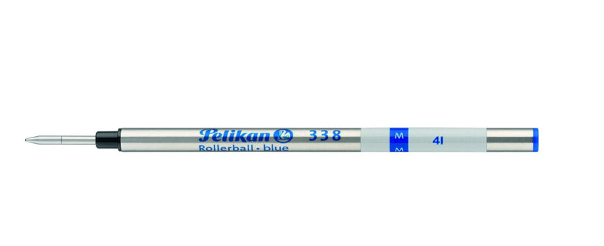 Pelikan Tintenrollermine 338 – Blau, M, 5 Stk.