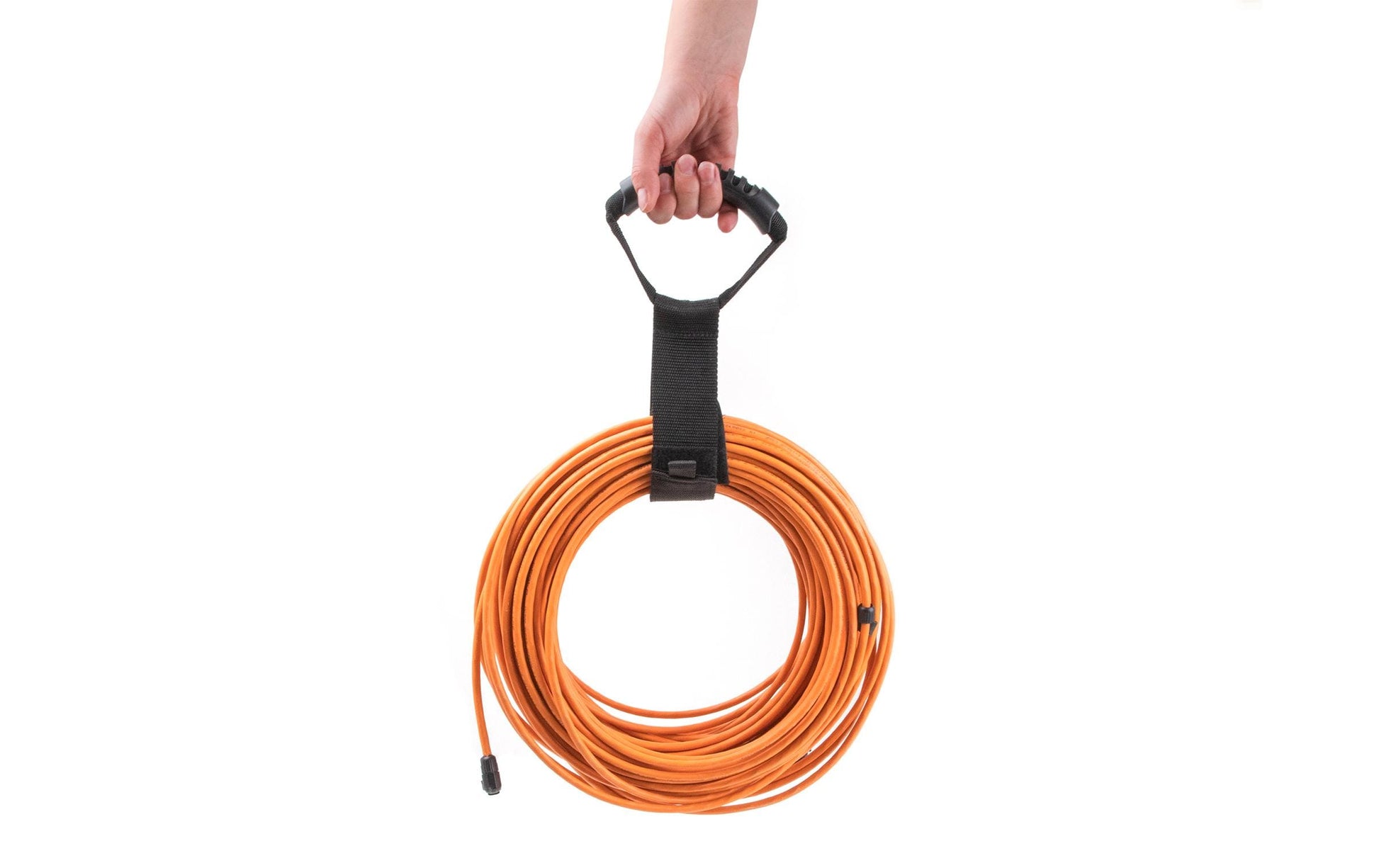 DeLOCK Klettkabelbinder, 50 mm × 0,44 m, Schwarz, 2 Stück