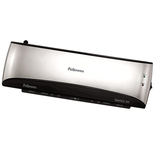 Fellowes Spectra Laminiergerät A3 – 2-Rollen, 80–125 µm, Aufheizzeit 4 Min., 300 mm/min, Grau