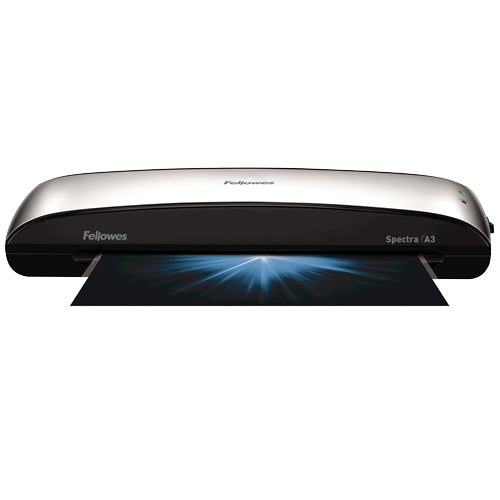 Fellowes Spectra Laminiergerät A3 – 2-Rollen, 80–125 µm, Aufheizzeit 4 Min., 300 mm/min, Grau
