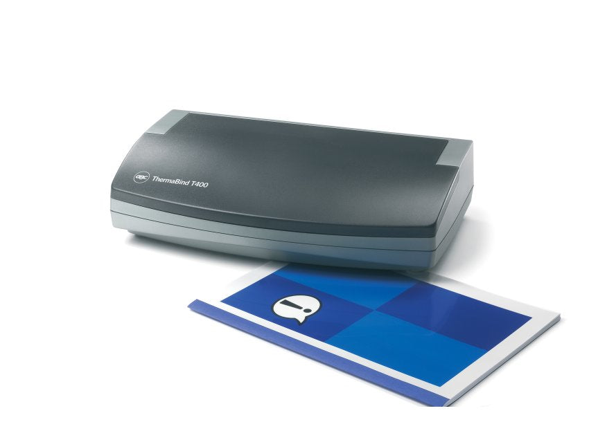 GBC ThermaBind T400 Thermobindegerät – A4, 400 Blatt, Kühlständer