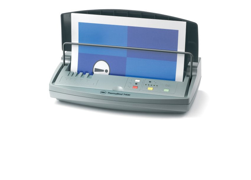 GBC ThermaBind T400 Thermobindegerät – A4, 400 Blatt, Kühlständer