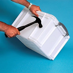 Really Useful Boxes Stapelbox, 480 × 390 × 310 mm, 35 l, Kunststoff, Transparent, Verstärkter Boden