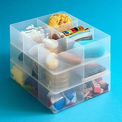 Really Useful Boxes Schubladeneinsatz – Kunststoff – Transparent – 375 × 90 × 310 mm