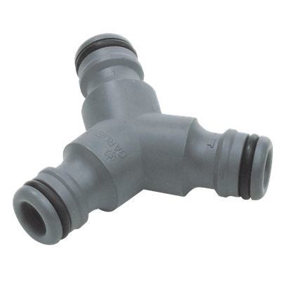 Gardena Y-Stück 2934 – Kunststoff, grau, 1 Stück