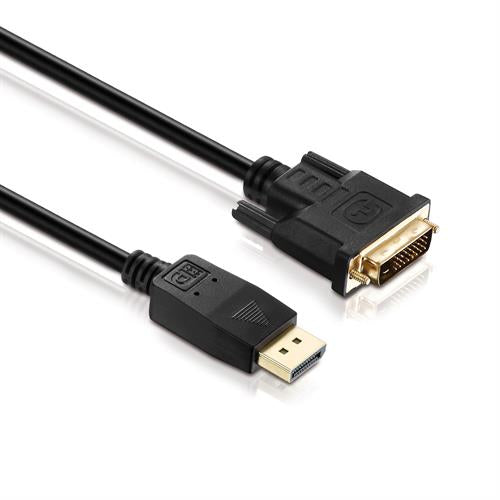 PureLink DisplayPort (Stecker) auf DVI-D (Stecker) Adapter, 1920×1080 (Full HD), 2 m