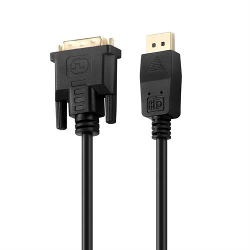 PureLink DisplayPort (Stecker) auf DVI-D (Stecker) Adapter, 1920×1080 (Full HD), 2 m