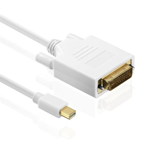 PureLink HDGear Mini-DisplayPort auf DVI-D Kabel 1080p – 2 m – Weiss