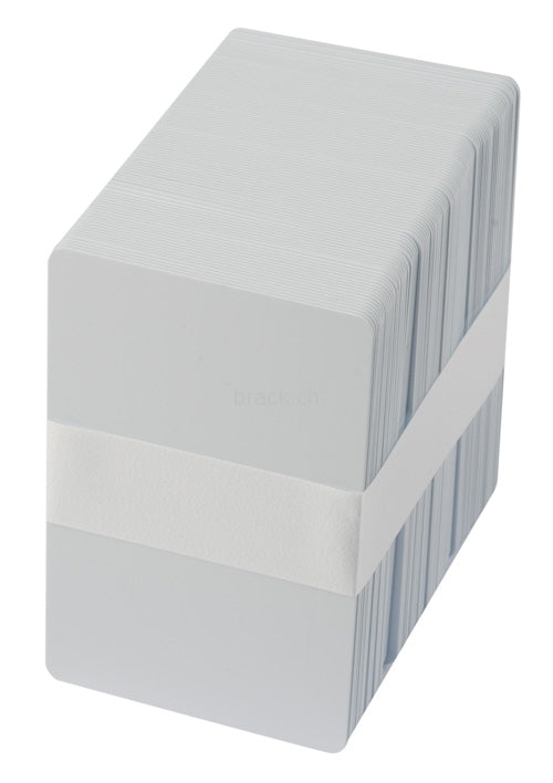 Zebra Karten 85 × 54 mm, PVC – 100 Karten