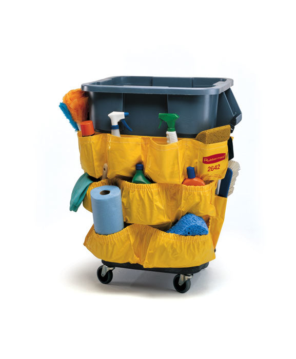 Rubbermaid Müllcontainer BRUTE 3536 – 151,4 l – Kunststoff (LLDPE), quadratisch – grau
