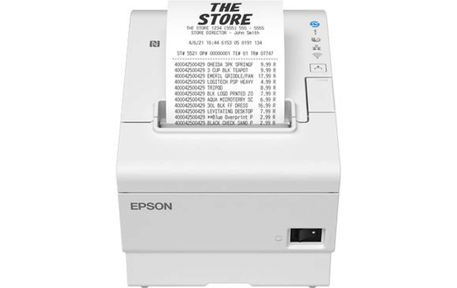 Epson Thermodrucker, Weiss, TM-T88VII