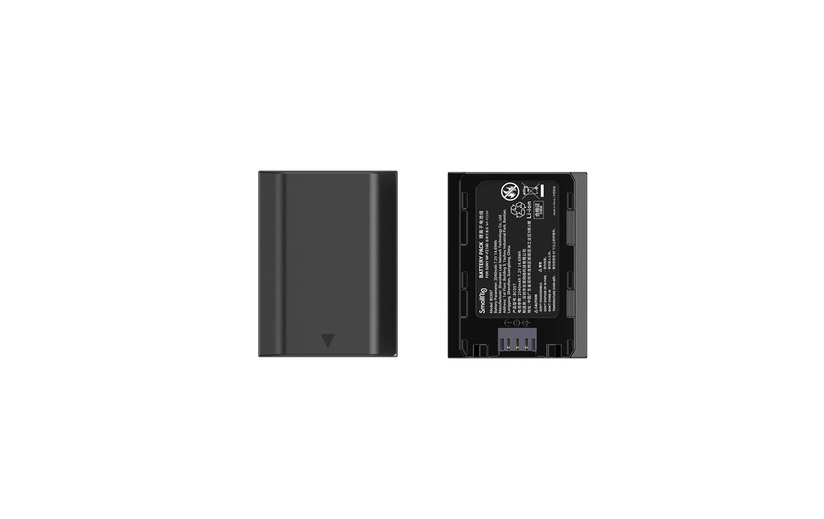 SmallRig Akku-Set NP-FZ100 – 7,2 V, 2040 mAh, 14,69 Wh – für Sony Kameras