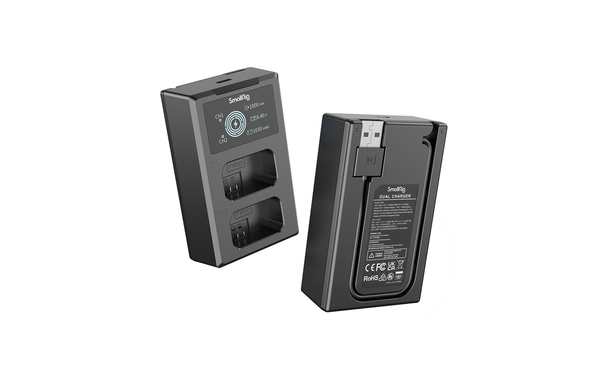 SmallRig Akku NP-FW50 – Lithium-Ion, 1030 mAh, 7,4 V – für Sony