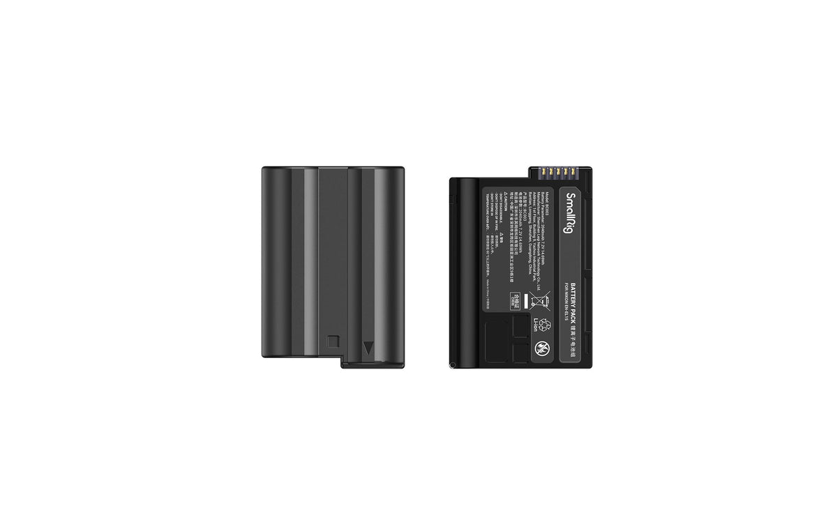 SmallRig 3820B Akkuladegerät/Ladecase – 2040 mAh Lithium-Ion – für Nikon EN-EL15 (D500, D600, D610 u. a.)