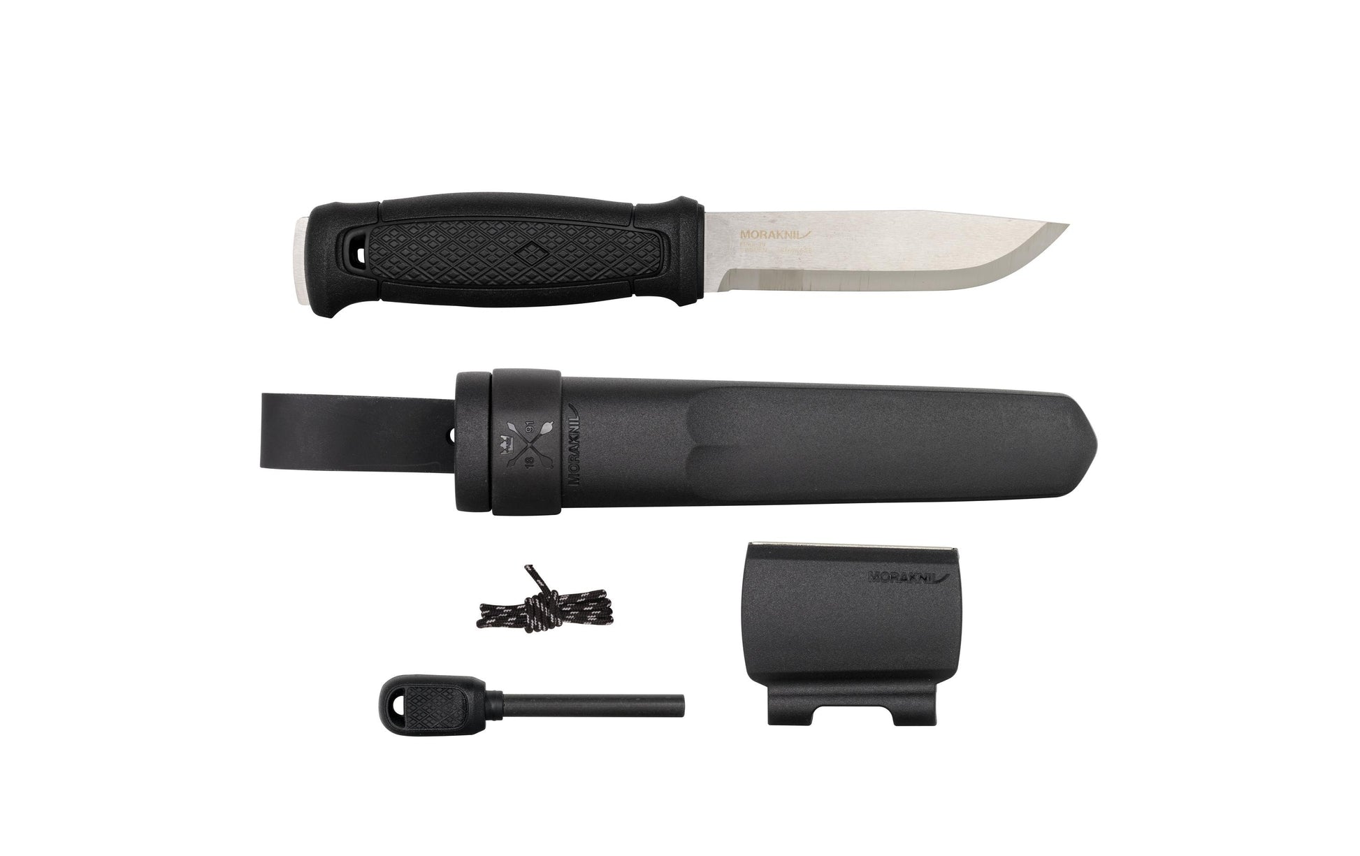 Morakniv Garberg – Survivalmesser 109 mm, Edelstahl, Polyamid, schwarz