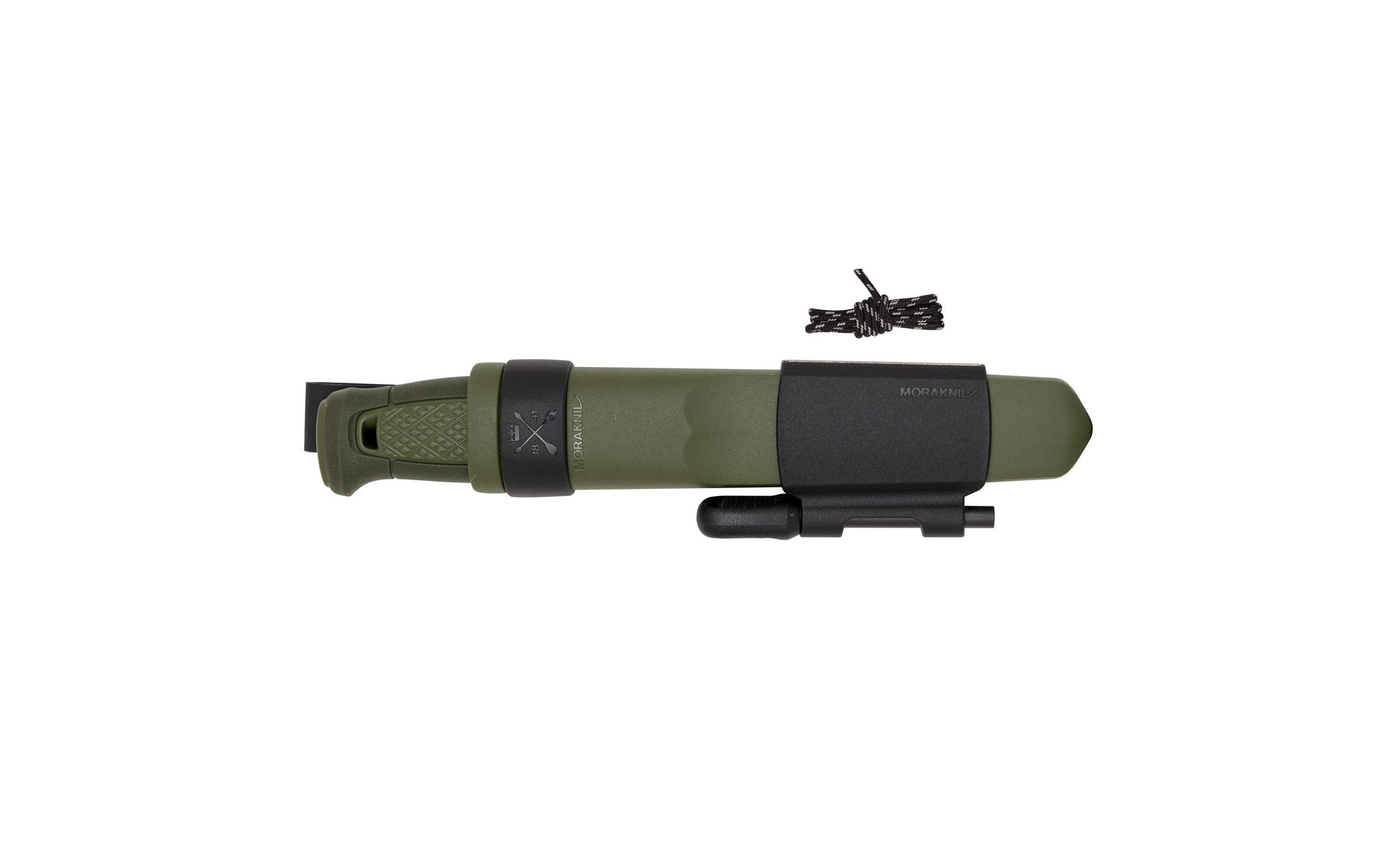 Morakniv Garberg Survival Kit (S) – Outdoormesser Klingenlänge 109 mm, Edelstahl, TPE-Griff, inkl. Scheide