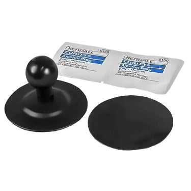 RAM Mounts RAP-B-378U – Klebehalterung, 1" Kugel, Komposite/Gummi, Schwarz