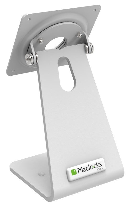 Compulocks Tablet-Tischhalterung – für Geräte bis 20", 360° drehbar, Horizontal/Vertikal – Weiss